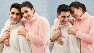 Sara Ali Khan And Brother Ibrahim Ali Khan Cute Together For Latest Ad Shoot