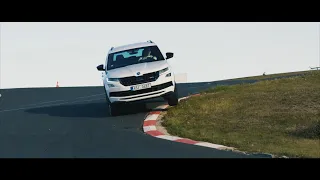 Ян Копецки испытывает Шкода Кодиак РС (Skoda Kodiaq RS vs rally Jan Kopecky)