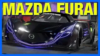 Rebuilding a Burned Mazda Furai in Car Mechanic Simulator