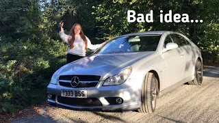 Letting My Wife Drive My 500bhp CLS55 AMG for the first time..
