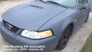 2000 Mustang Restoration: Before and After