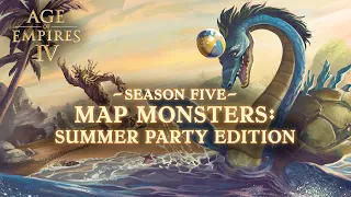 Age of Empires IV: Season Five - Map Monsters: Summer Party Edition Trailer