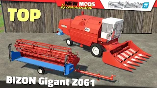 FS22 | Bizon Gigant Z061 [UPDATE] - Farming Simulator 22 New Mods Review 2K60