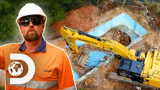 Demolishing a Swimming Pool Is More Challenging Than You Think | Demolition Down Under