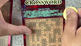 Puros tickets de letras. $1,000,000 Crossword