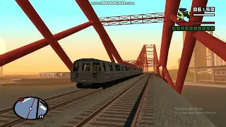 GTA San Andreas: Maniacal Subway Train - Eastbound