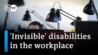 More employees open up about their 'invisible' disabilities in the workplace | DW Business