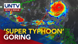 Signal No. 4, itinaas sa bahagi ng Babuyan Islands dahil sa super typhoon #GoringPH