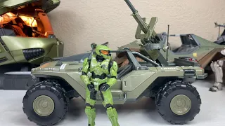 Halo Warthog with Masterchief World of Halo unboxing and review by Wicked Cool Toys