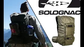 TEST DU SAC A DOS SOLOGNAC (X-ACCESS 30 LITRES) POUR LE BUSHCRAFT