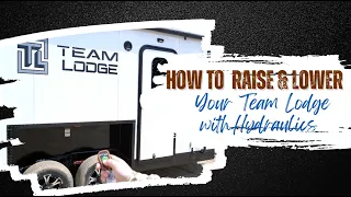 How to Raise and Lower Your Hydraulic Toy Hauler | Team Lodge