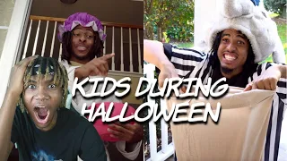 Kids During Halloween | Dtay Known (REACTION)