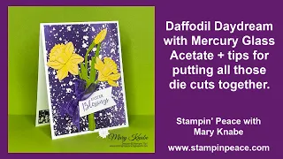 Daffodil Daydream meets Mercury Glass Designer Acetate