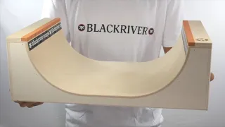 Blackriver Ramps 80s Tribute Halfpipe - Fingerboard Ramp