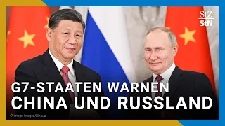 G7-Außenminister: Mahnende Worte an Russland und China