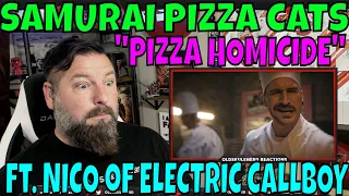 REACTION | Samurai Pizza Cats - PIZZA HOMICIDE - Nico of Electric Callboy