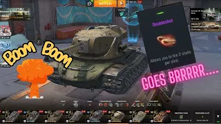 Unleashing Destruction with Annihilator Double Shots| Gravitizing Mode| World of Tanks Blitz