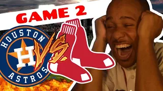 SOMEBODY STOP YORDAN || ASTROS VS RED SOX GAME 2 RED SOX FAN REACTION