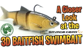 A Closer Look at the Savage Gear 3D Baitfish Swim Bait - Largemouth Bass FIshing Lure