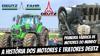 A HISTÓRIA da DEUTZ - a PRIMEIRA fábrica de MOTORES