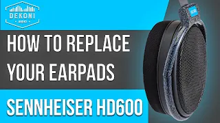 Sennheiser HD600 | How to Change Your Ear Pads