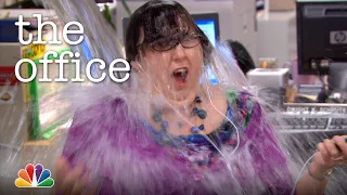 Dwight Dumps Water on Phyllis - The Office