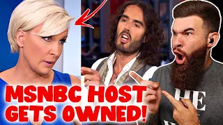 Russell Brand HUMILIATES Disrespectful MSNBC Host