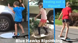 Testing out our friend’s Ripsurf!