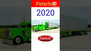 Evolution of Peterbilt (1937~2023) #shorts #evolution #peterbilt #viral #2023 #2020 #2010 #2000