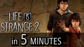 Life is Strange 2 in 5 minutes (Cascadeur - Meaning . Chorale Version Extended)