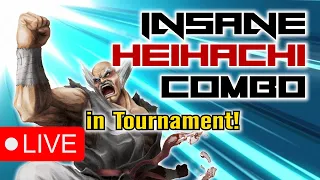 Heihachi HYPE Moment in Tournament! TEKKEN 7 2023