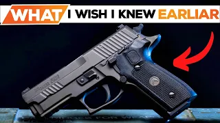 Sig P229: what I WISH I knew earlier…