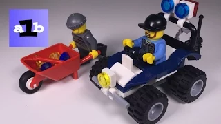 LEGO CITY 60006 Police ATV Time Lapse Build