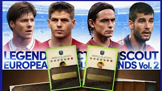 European Legends Scout Pack Opening! Found TWO 7★ Legends! PES Club Manager!