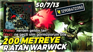 4 SUP 1 WARWİCK ! OHAA HARİTANIN YARISINA ATLADIM !