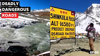 Solo Zanskar Ride :  Most Difficult and Dangerous Ride of my Life 😥 | Shinku La on Xpulse