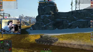 WoT Blitz - Деньги за ПОБЕДУ ●Уникальный бой на Т-44 и врыв на два VK 100.01 P- World of Tanks Blitz