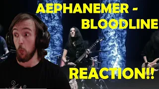 Awesome New Death Metal! | AEPHANEMER - Bloodline (REACTION!)