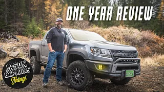 Chevy Colorado ZR2 Bison ONE YEAR REVIEW! (MPG, Reliability, Favorite Mods)