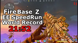 Firebase Z Solo Easter Egg Speed Run World Record 21:52