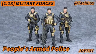 Joytoy Military Forces, People's Armed Police, 1/18 scale action figure