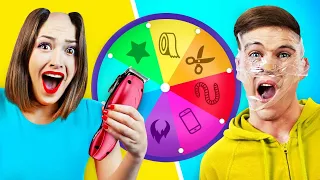 EXTREME SPIN THE MYSTERY WHEEL CHALLENGE || 1 Spin = 1 Dare With Friend by RATATA