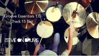 Groove Essentials 1.0 Track 15 fast - Stevie on Drums