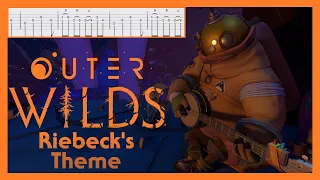 Guitar tab Outer Wilds - Riebeck's theme