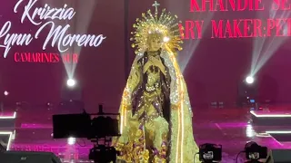 VIRGIN MARY-inspired National Costume of Krizzia Moreno for Bb. Pilipinas 2022