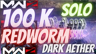 MW3 Zombies SOLO RUN One Hundred Grand + Redworm + New Dark Aether