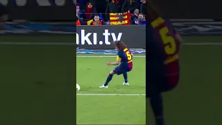 Di Maria vs Puyol in al clasico