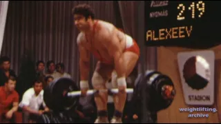 Alexeev Vasili@+110 - 1970 Weightlifting European Championships - Szombathely, Hungary