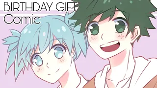 Birthday Gift || Mini comic (no dub) || Assassination Classroom & My hero academia crossover