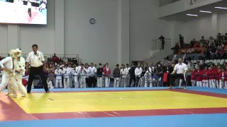 KWU-2014. Final - Rintaro Imoto vs. Popov Gennadiy (Boys 12-13 years -50 kg)